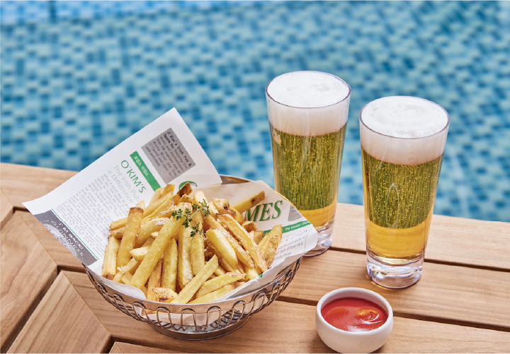 POOLSIDE MENU 'DELIGHT POOL SET'